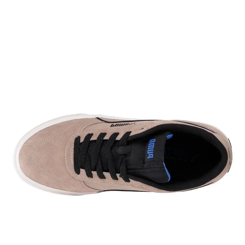 Puma Court Classic Vulc Sneakers Men's US 8.5 M Beige Lifestyle Shoes ZOGG3581